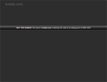 Tablet Screenshot of kodda.com